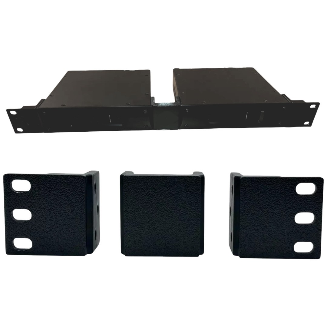 Rack Mount Kit for 2 Side By Side UAD-2 Satellite Thunderbolt - 19” 1U Brackets