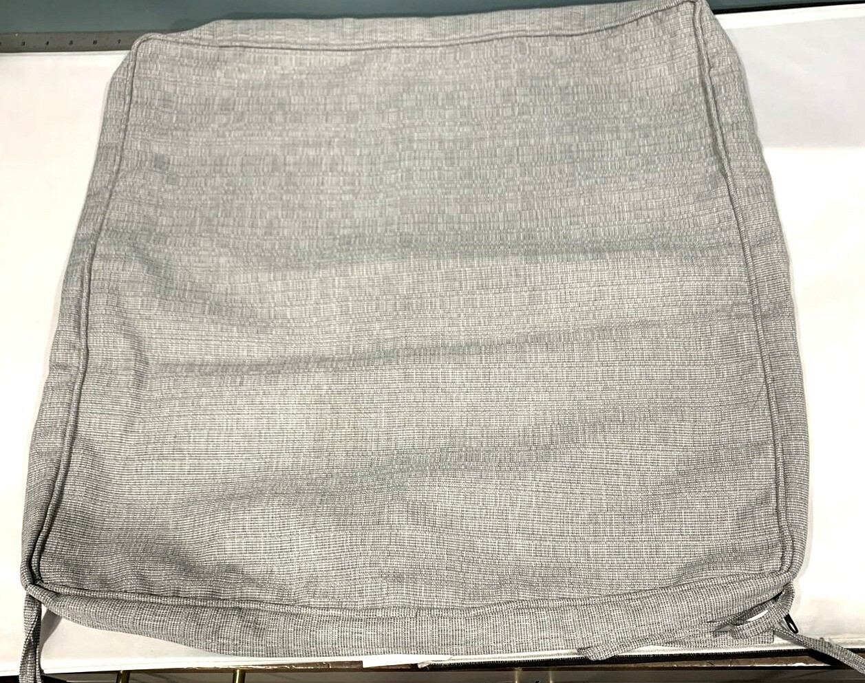 Single Redwood Valley CushionGuard Stone Gray Chair Slipcover 8166-12424900