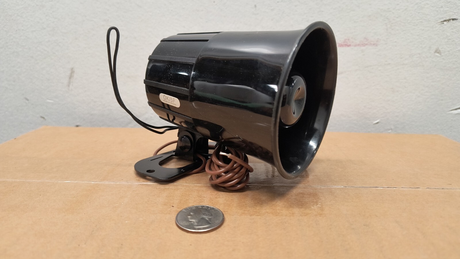 Unbranded 130dB 6-Tone Soft Chirp Siren Alarm Made in Taiwan