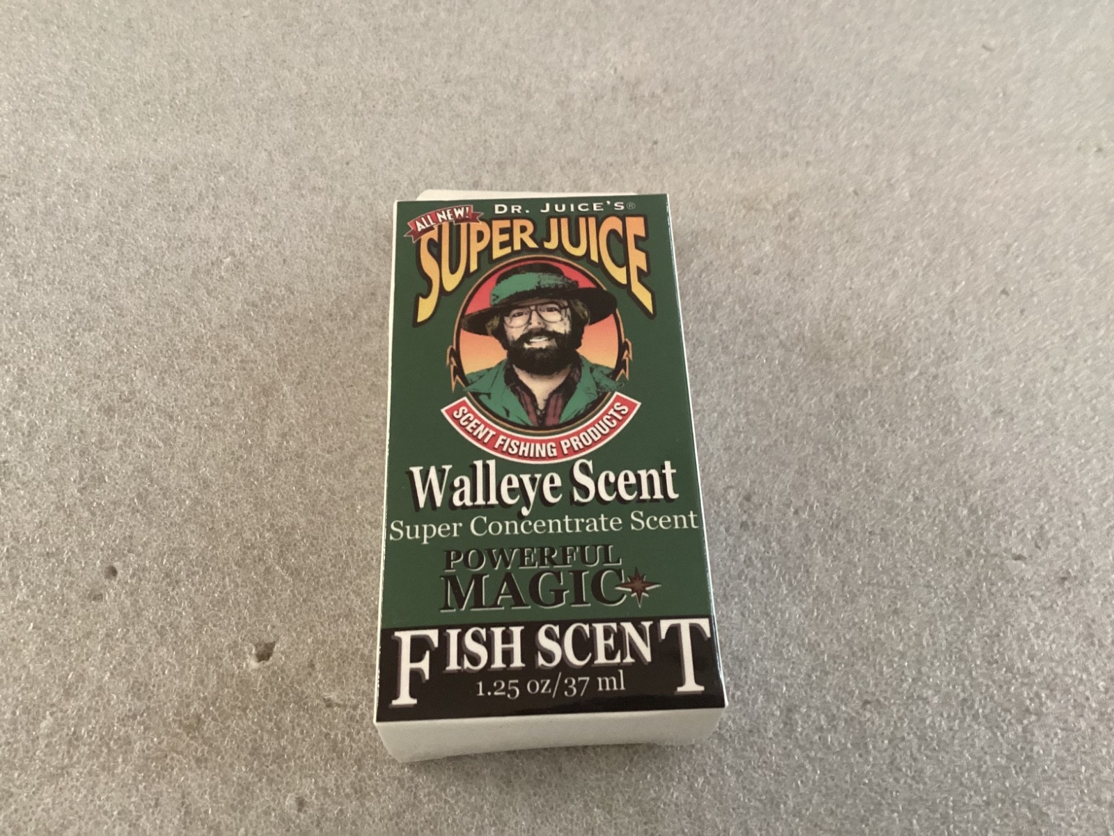 DR JUICES SUPER JUICE WALLEYE FISH SCENT NEW 1.25 OZ