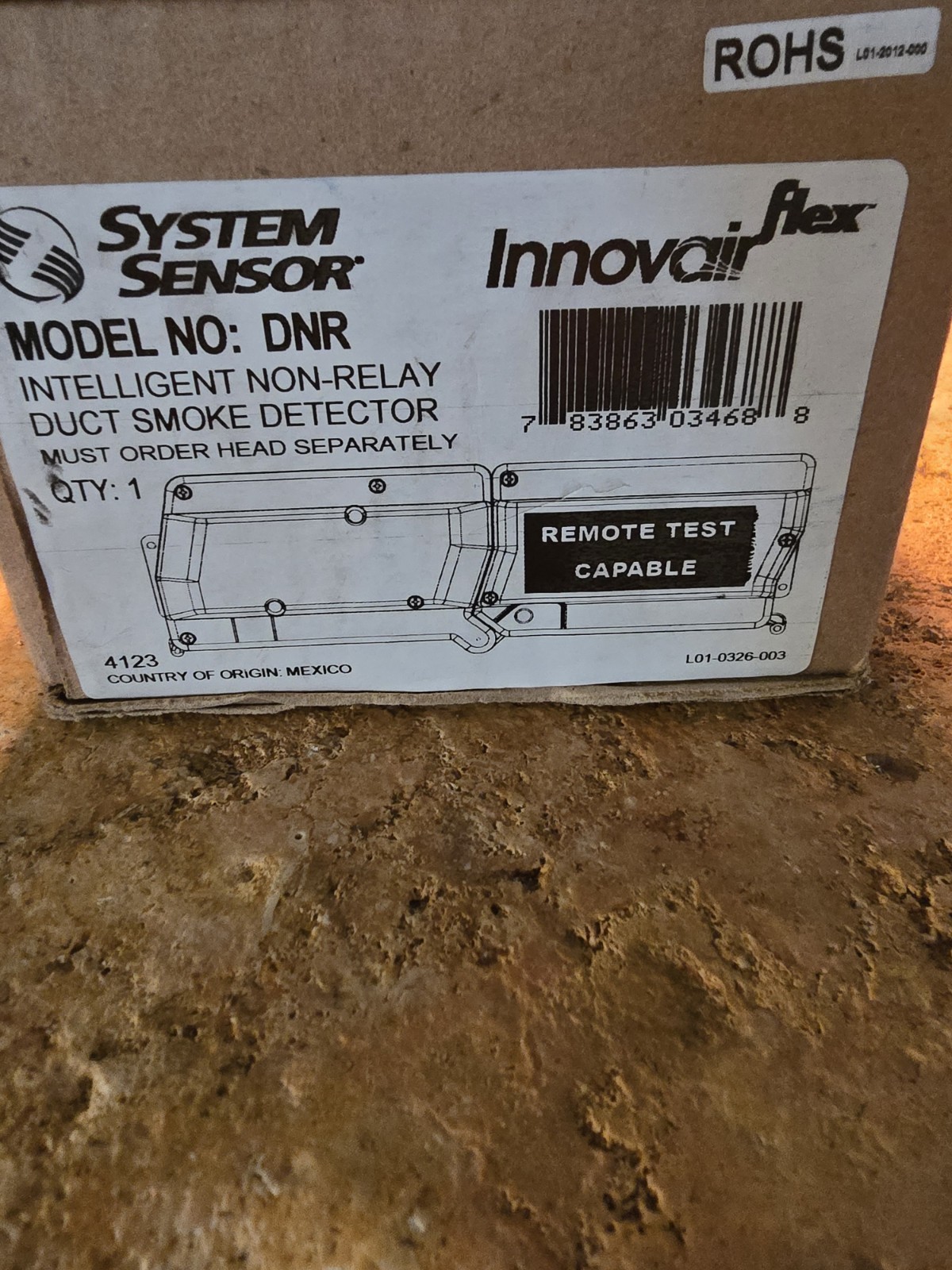 4X System Sensor DNR InnovairFlex Intelligent Non-Delay Duct Smoke Detector