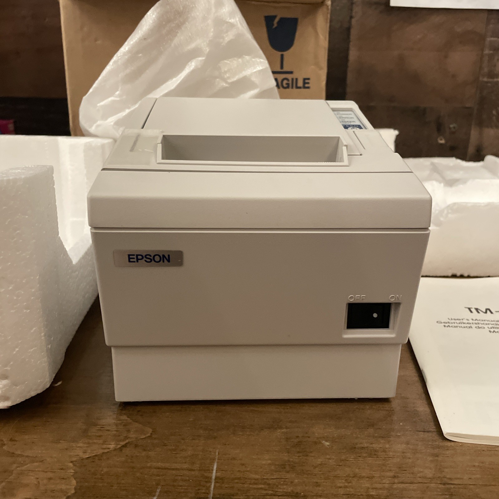 Thermal Printer TM-T88III, Open Box. No Power Supply.