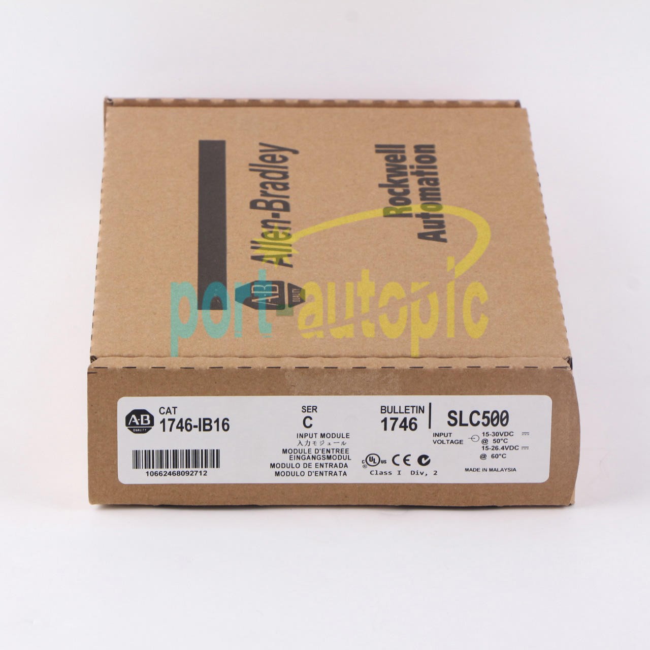 AB 1746-IB16 SER C SLC 500 Digital Input Module PLC 1746IB16 New Factory Sealed