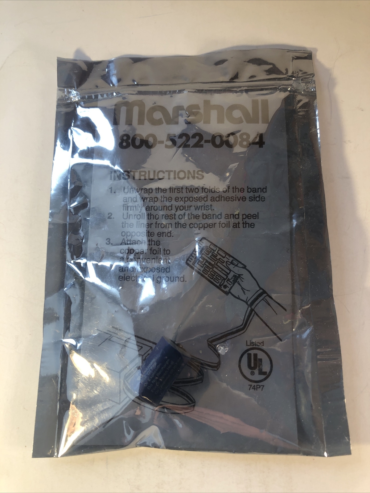 3M 2209 Disposable Wrist Strap ESD Grounding Electrostatic Shock Prevent
