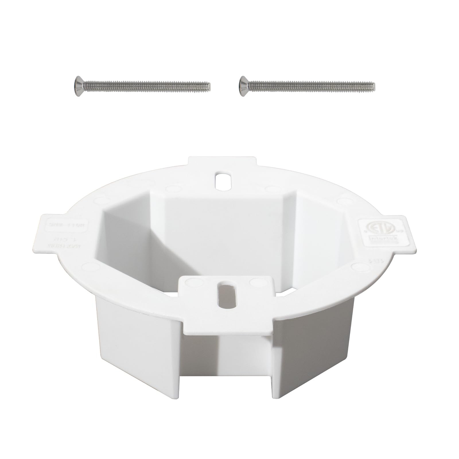 BE1R Outlet Box Extender, cETLus Certified Round Ceiling Box Extender, Extend...