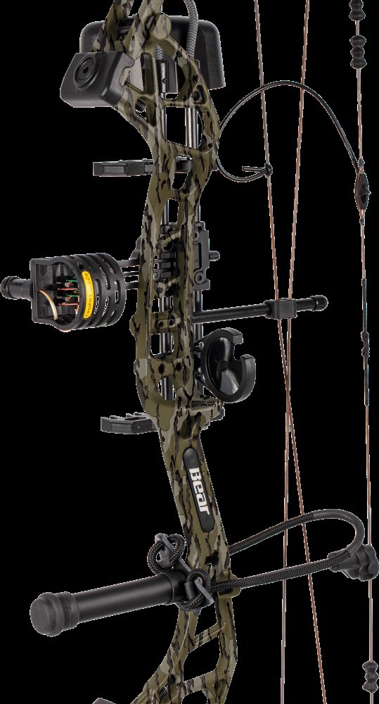 Bear Pristine RTH Package RH 50lb Mossy Oak Bottomland