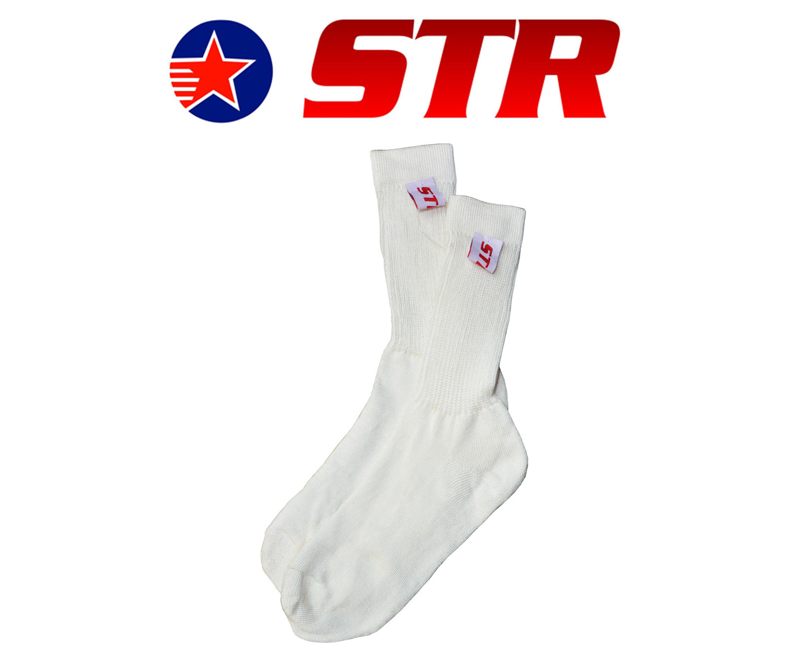 STR Fireproof Nomex Socks, FIA Approved, Ideal for Race/Rally, Size UK 5 - uk 15