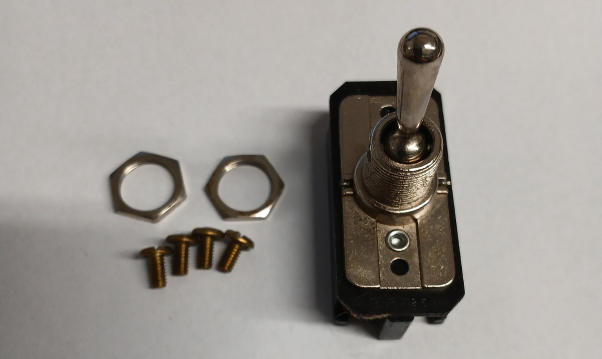 DIAMOND 01119 2800016 16A/125V DPST Toggle Switch