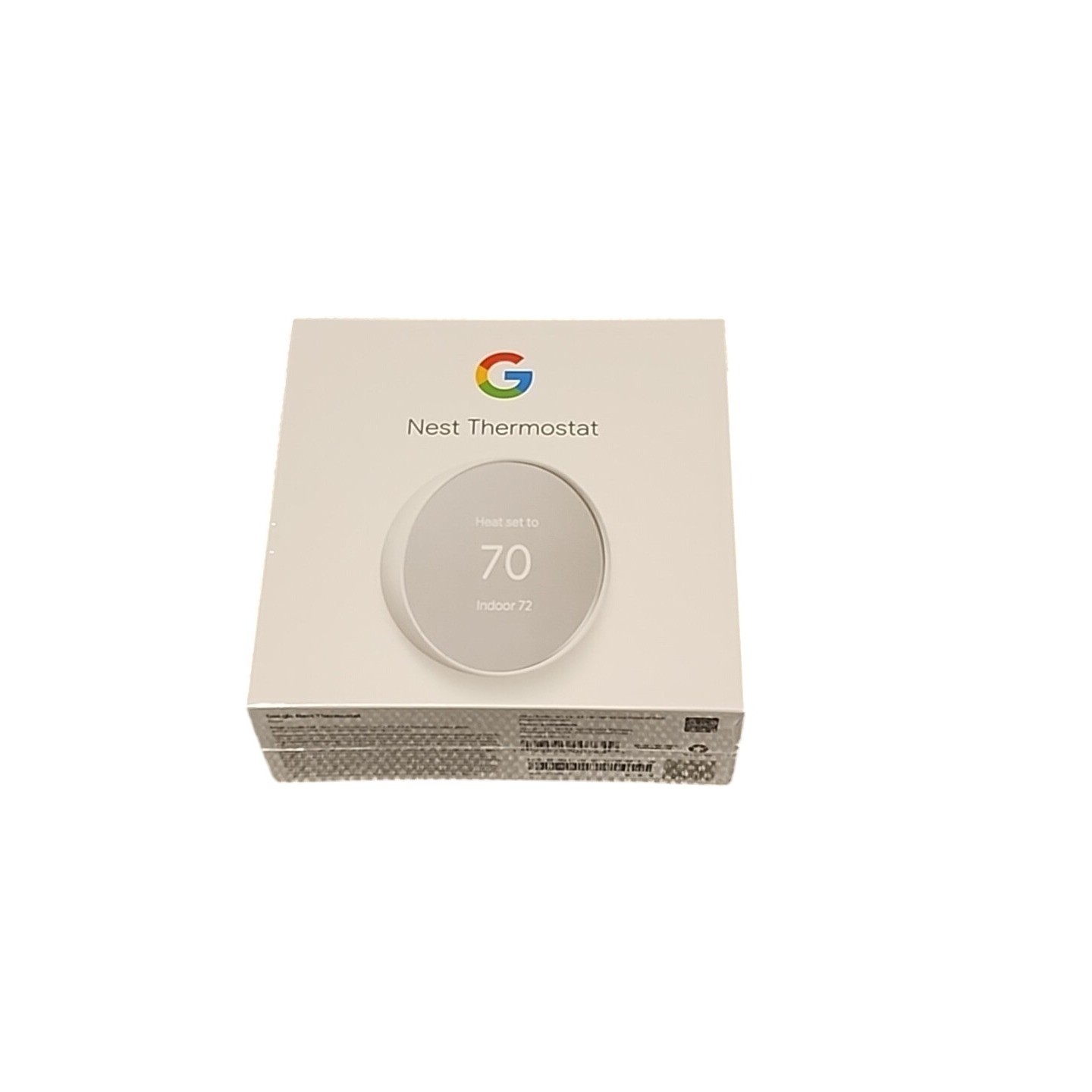 Google Nest Smart Thermostat, Snow - GA01334-US