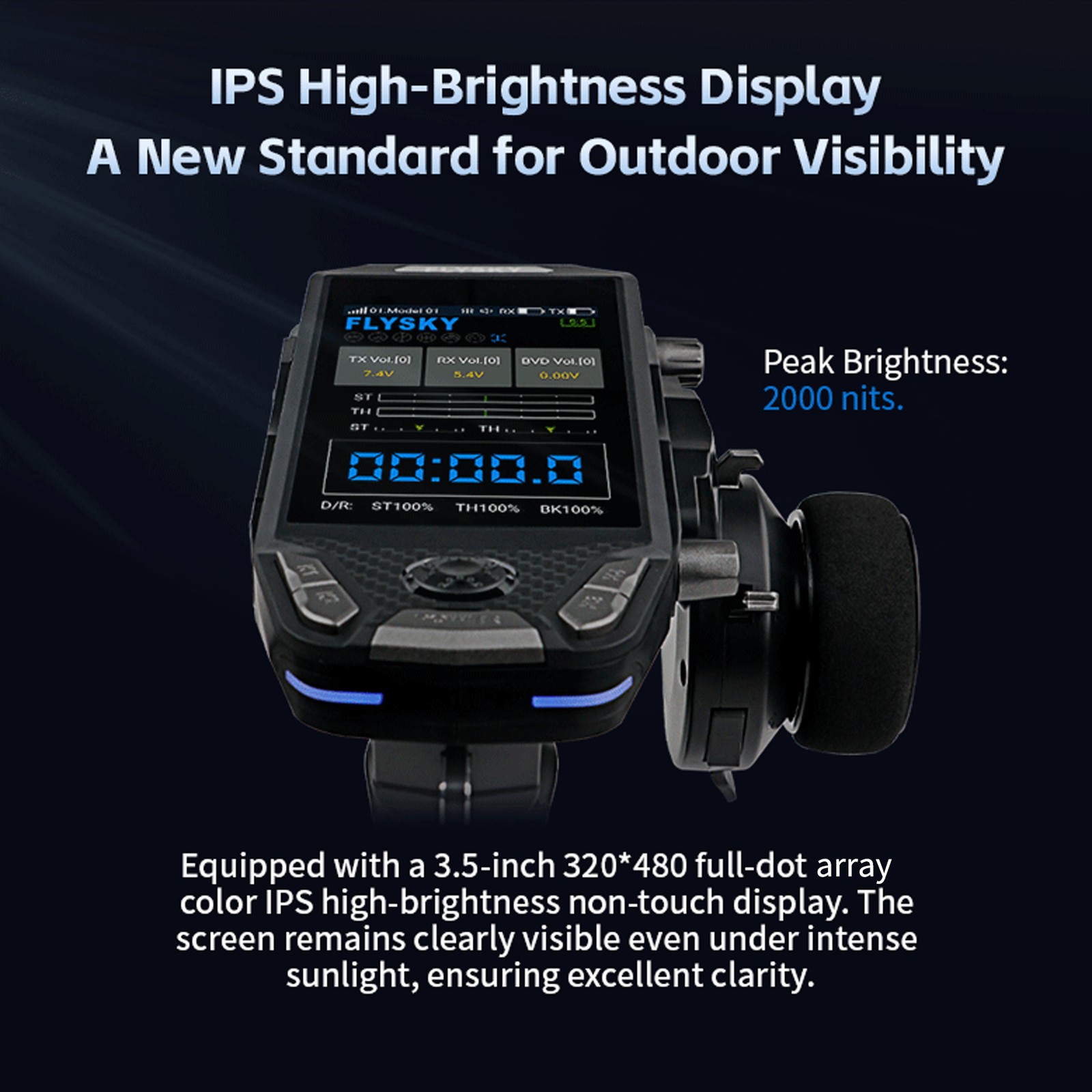 Flysky FS-G11P Transmitter and Receiver Anti-Interference Dual Antenna System