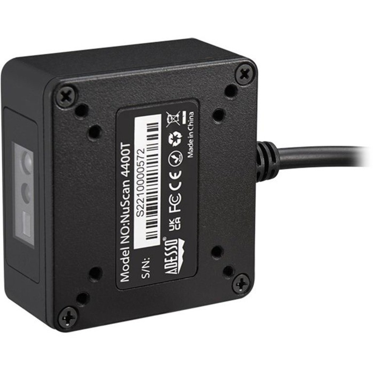 Adesso NuScan 4400T USB 2D Fixed Mounted Barcode Scanner (nuscan4400t)