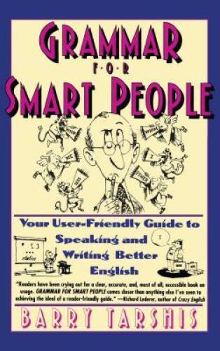 Grammar for Smart People - Paperback By Tarshis, Barry - GOOD