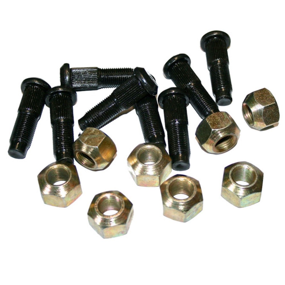 9/16" Wheel Stud & Nut Kit Fits Bobcat 753 763 773 863 S150 S160 S175 S185