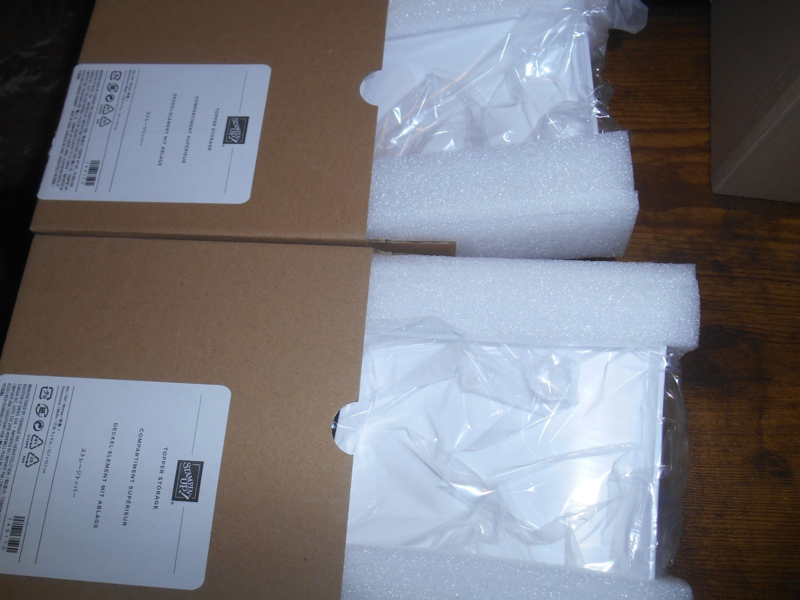 Stampin Up Storage Ink Pad & Marker Stacking Trays