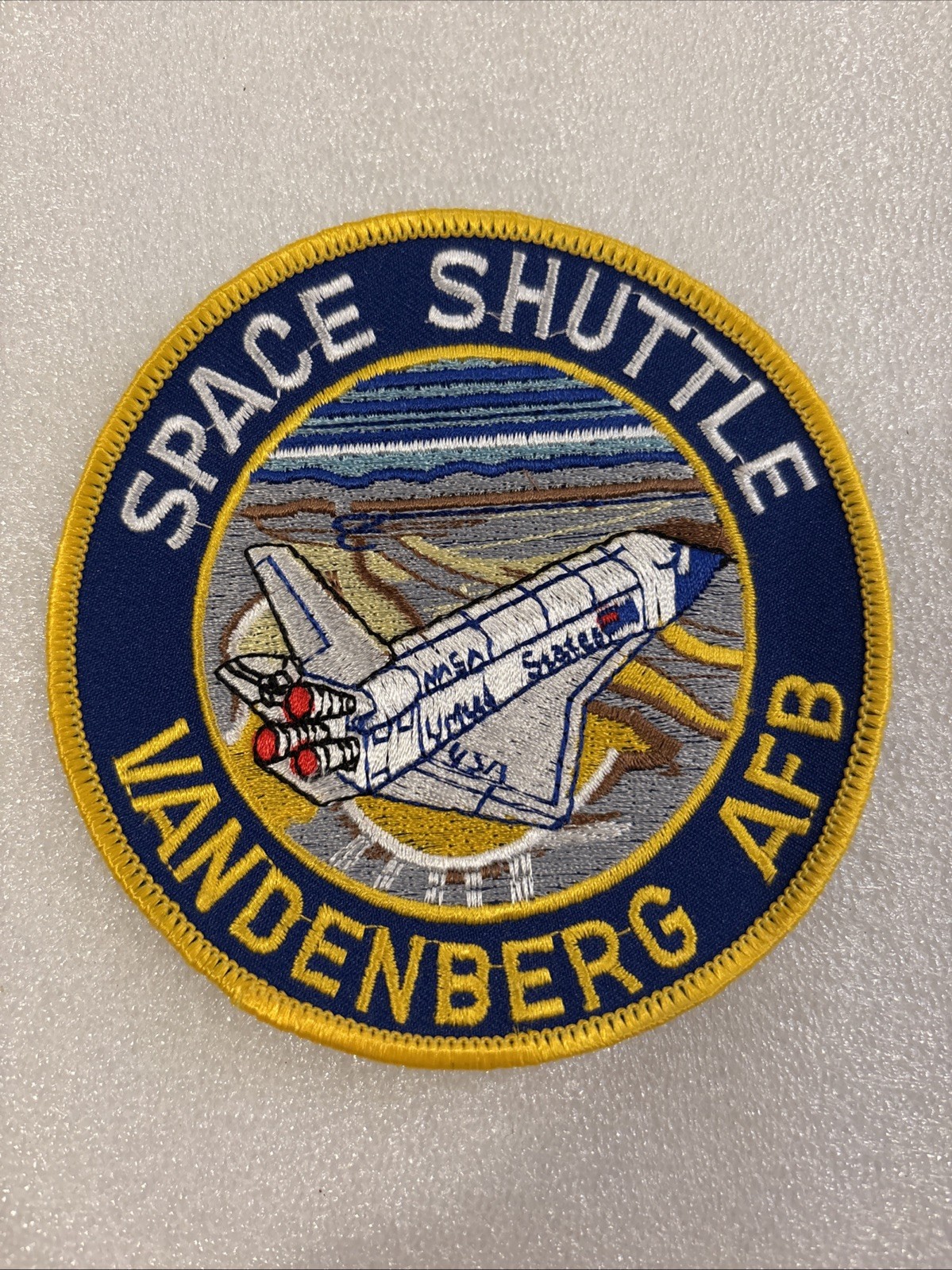 Vandenberg AFB Space Shuttle patch