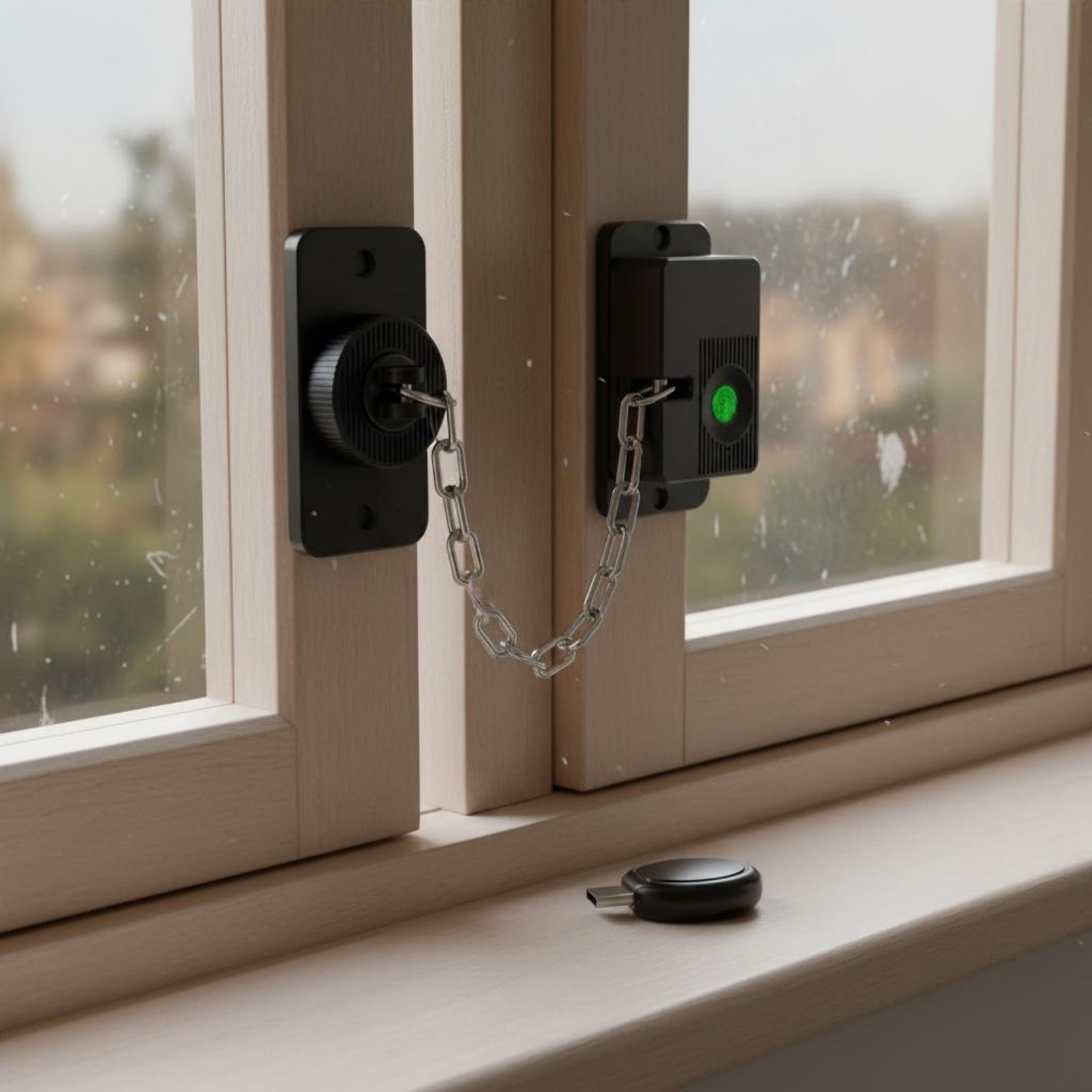 Complimentary Cabinet Lock Multi-Purpose Child Safety Window Guard for Office