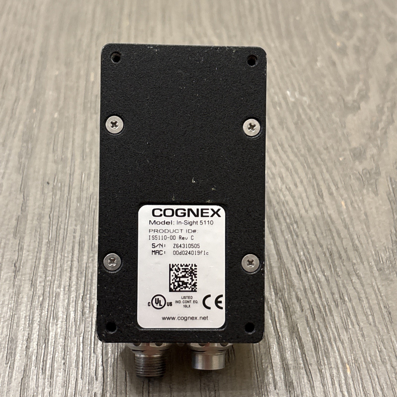 Cognex In-Sight 5110 IS5110-00 Rev C Camera Vision Sensor System