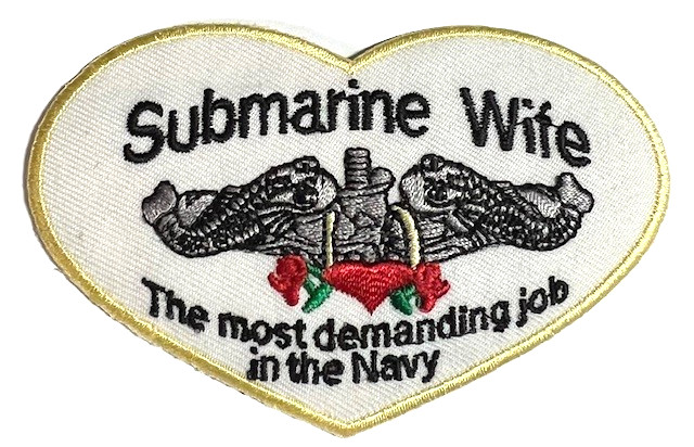 Submarine Wife - The most demanding job in the Navy 3.5x2 in c9222e