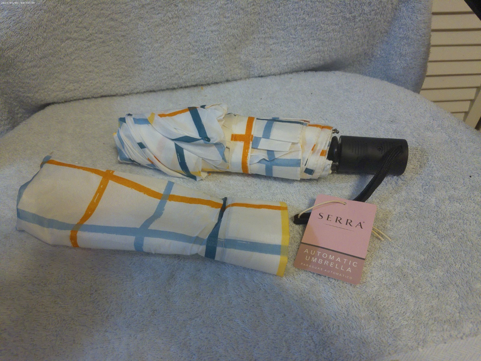 Serra Automatic Trave Umbrella New With Tag