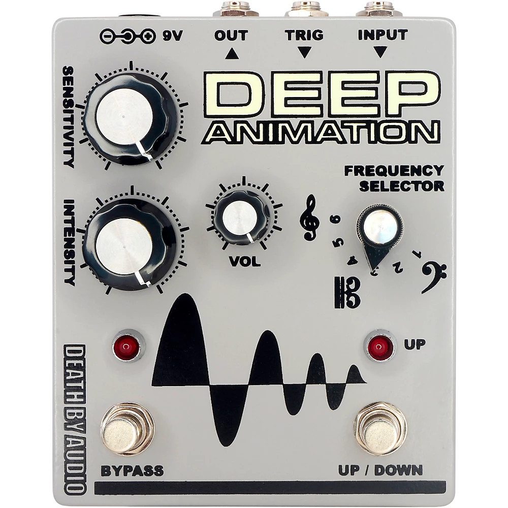 DEATH BY AUDIO Deep Animation Bass Overdrive Envelope Follower Effects Pedal Gry
