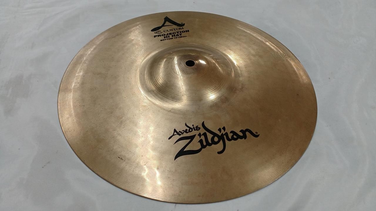 ZILDJIAN A Custom Projection HiHat 14" Cymbals Pair Powerfully Rich Sound