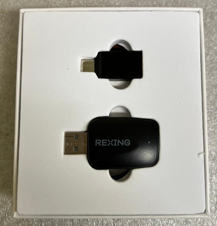 Rexing - CPW-42 Wireless - Apple CarPlay & Android Auto Adapter