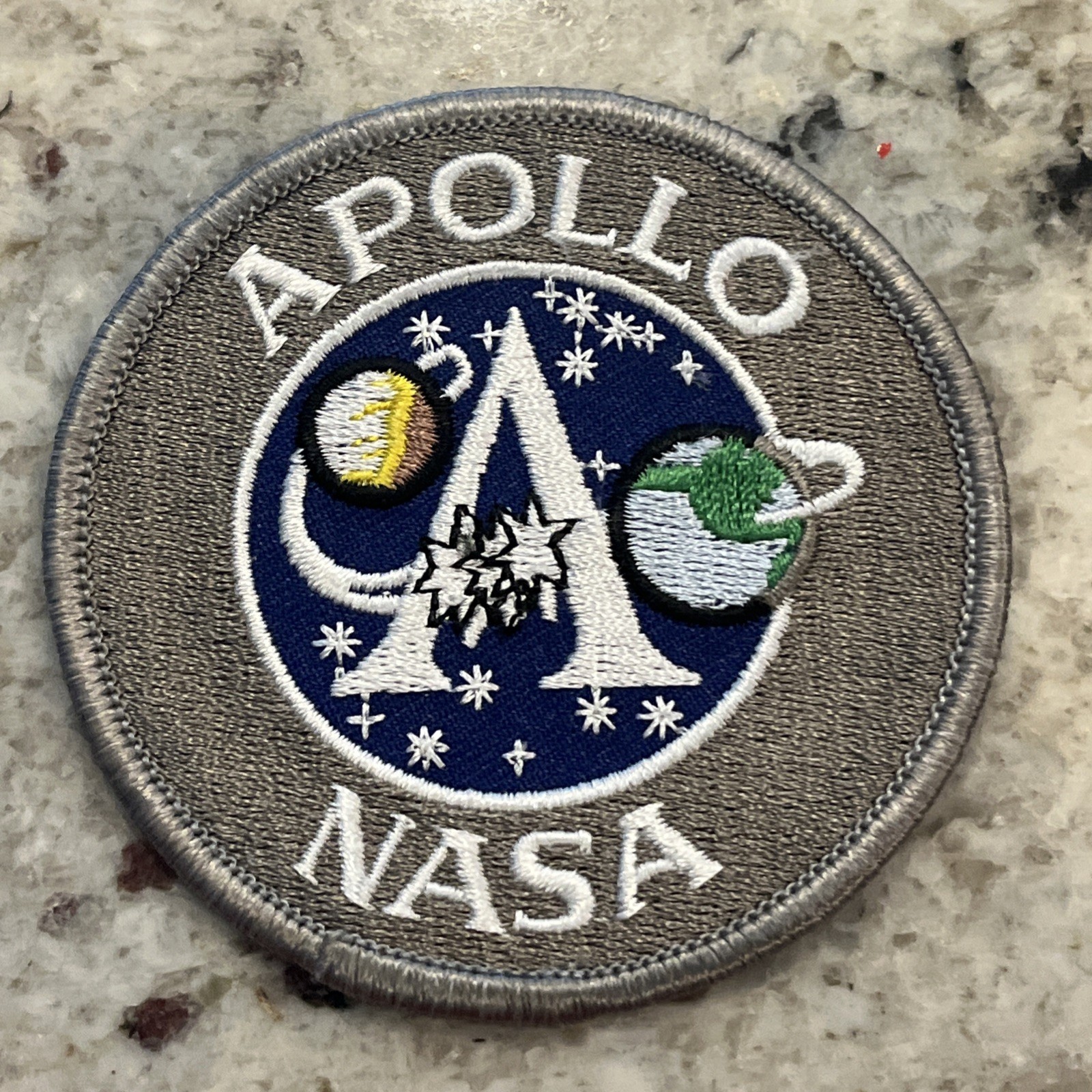 NASA APOLLO Patch Moon Lunar Missions 57SQ New