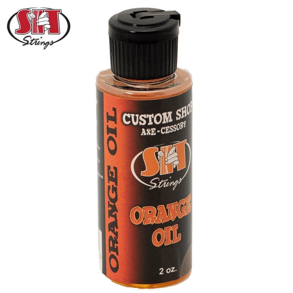 SIT ORG-2 2oz Guitar Orange Oil For Cleaning And Polishing Wood Surfaces