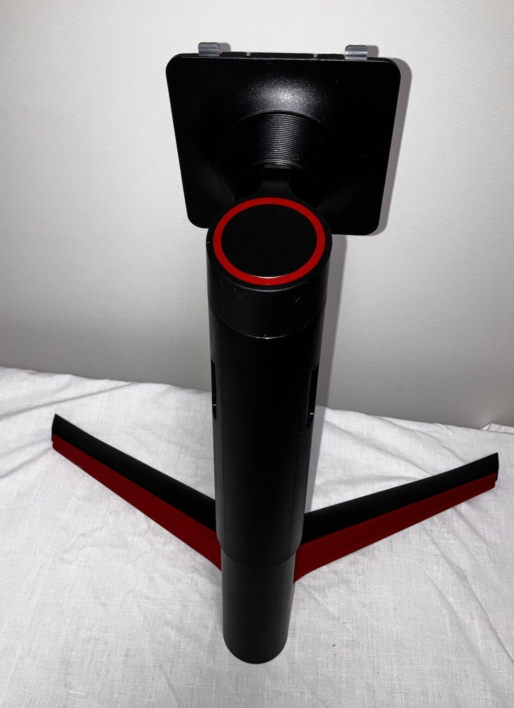 Monitor Stand for LG UltraGear QHD 27-Inch 27GL83A-B Monitor Black / Red