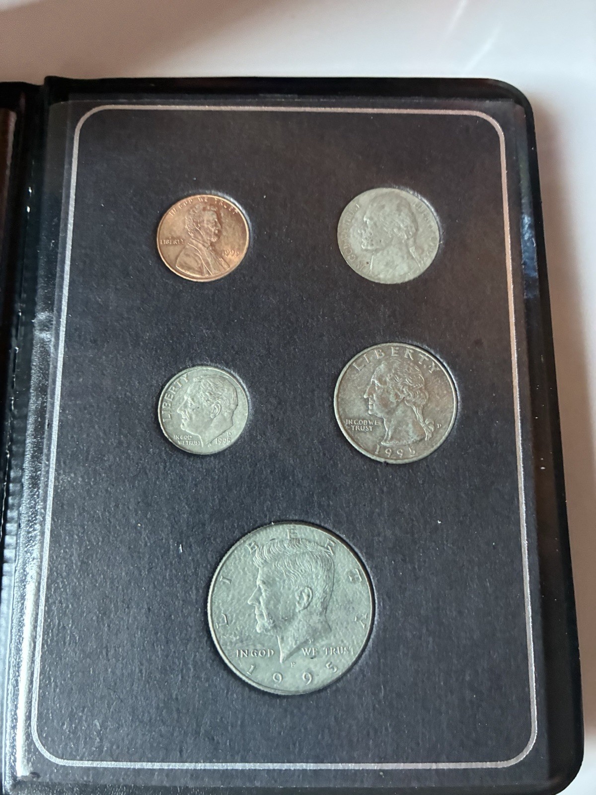 1995 A Year To Remember 5-Coin Set. Uncirculated.