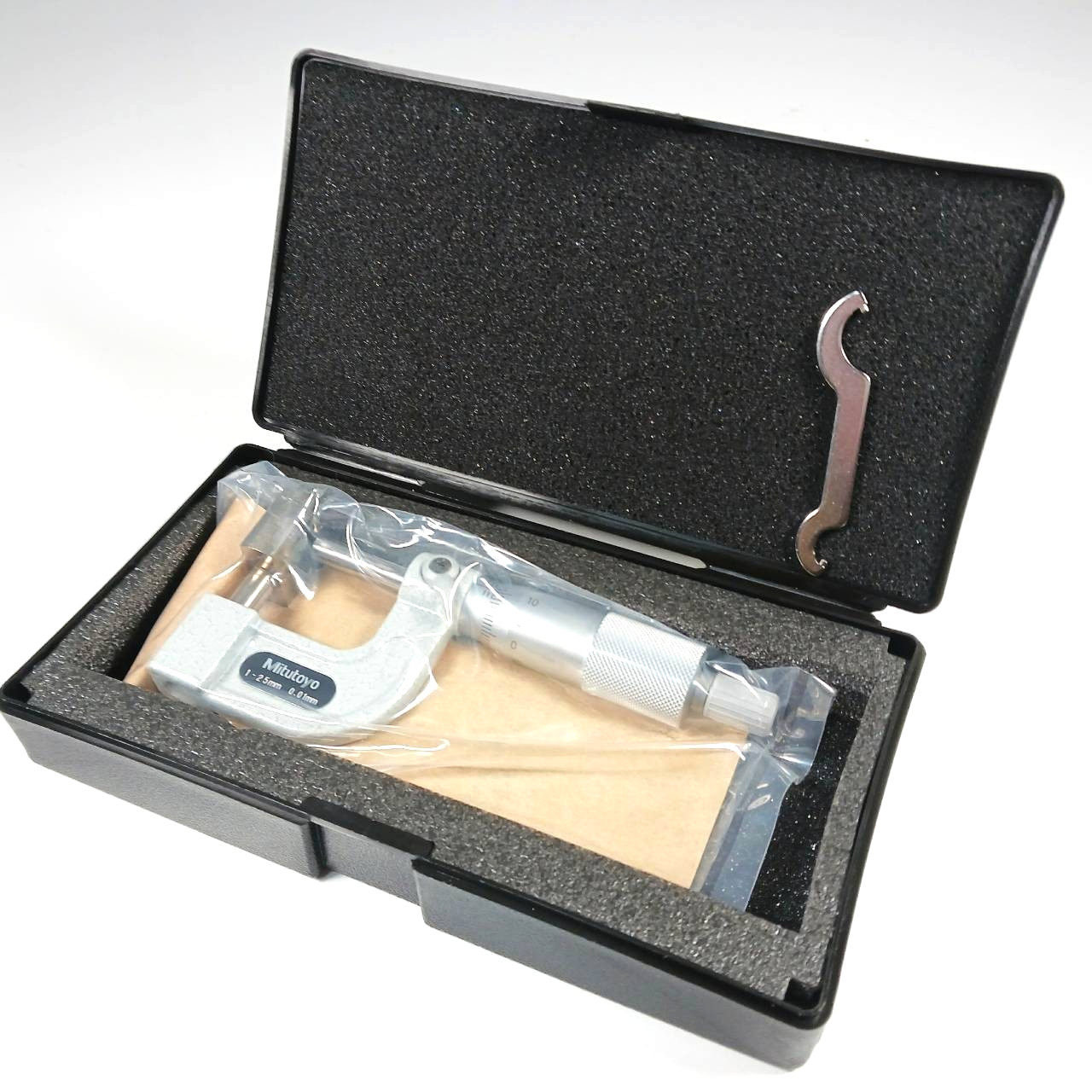 "Unused" Mitutoyo Rod-type spherical face micrometer BMB4-25 1-25mm From Japan T