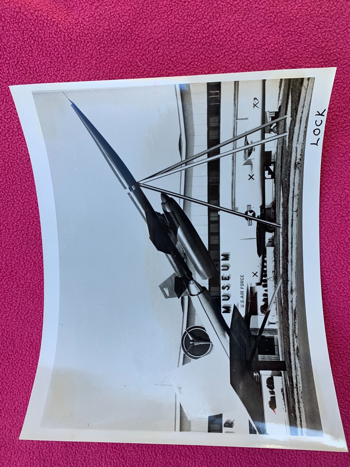 NASA real PHOTO space SPACECRAFT lockheed MISSILES ramjet X-7  USAF spike MUSEUM