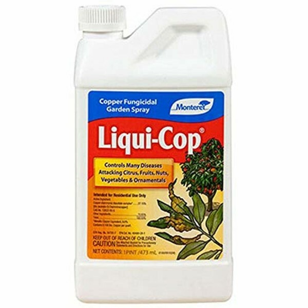 Monterey LG3100 Liqui-Cop All Natural Fungicide For Disease Prevention - Pint