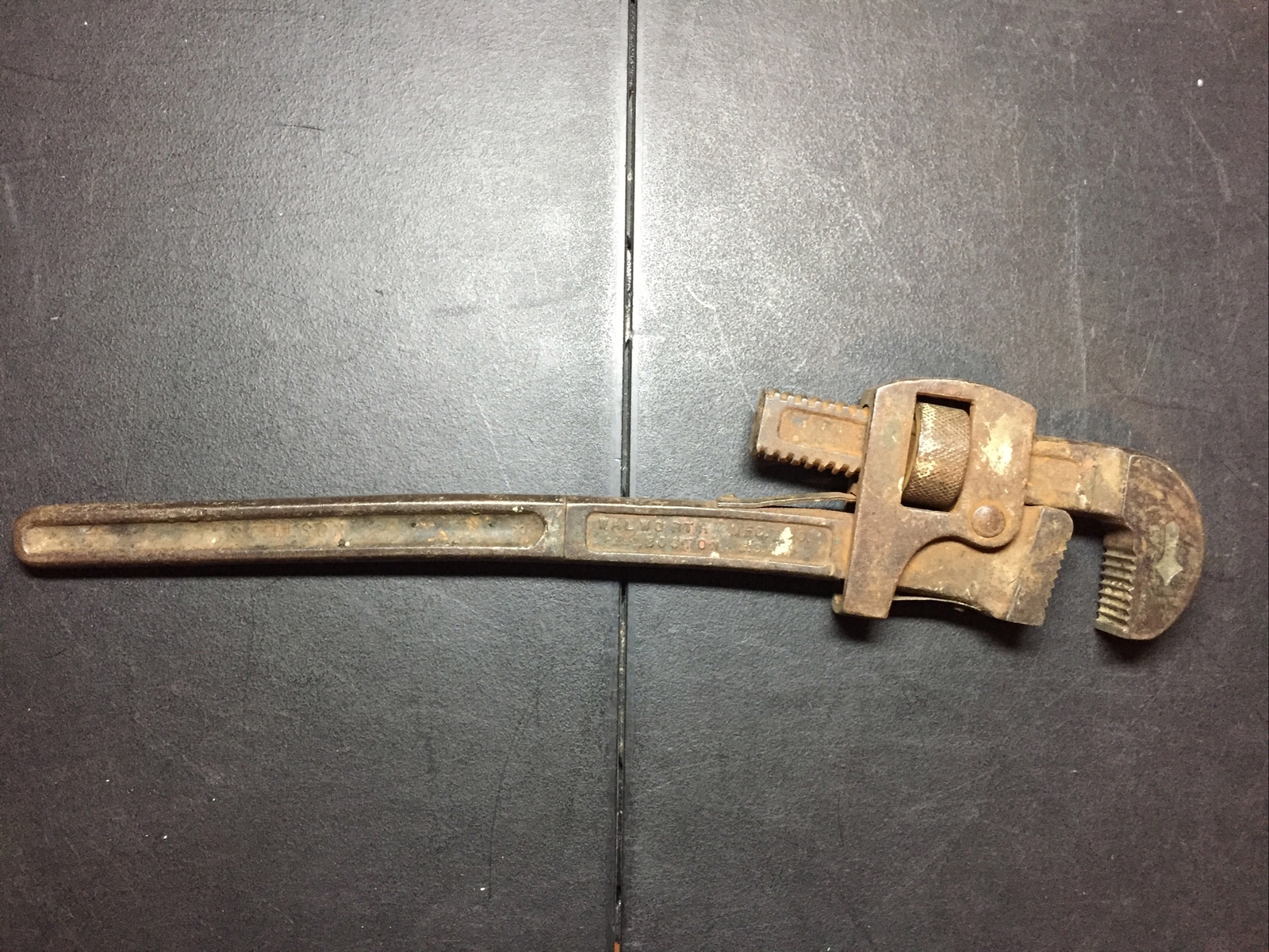 Vintage Stillson Walworth 18” Pipe Wrench Pipe Fitter Plumbing Tool