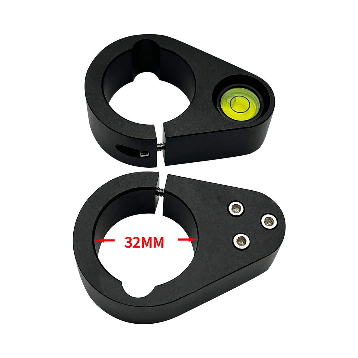 NEW 2pcs metal Vial Holder fits any 32mm diameter pole metal House Green Bubble