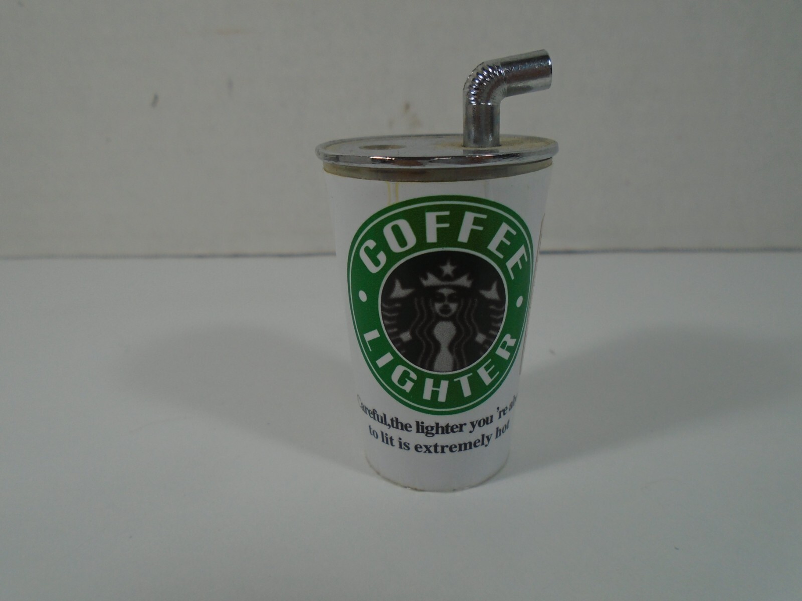 METAL COFFEE CUP LIGHTER (LOOK)