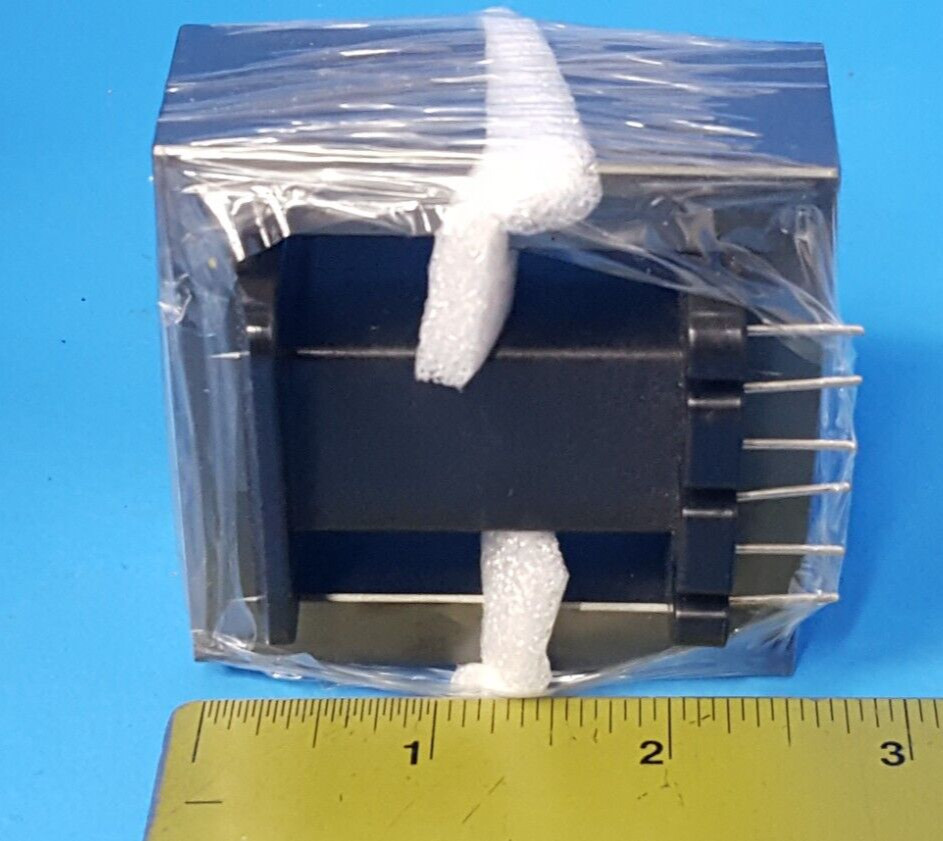 EE Ferrite + Coil Former, EE65B, PC40, HORIZONTAL FRAME, ( 6PINS+6PINS) (ONE PC)