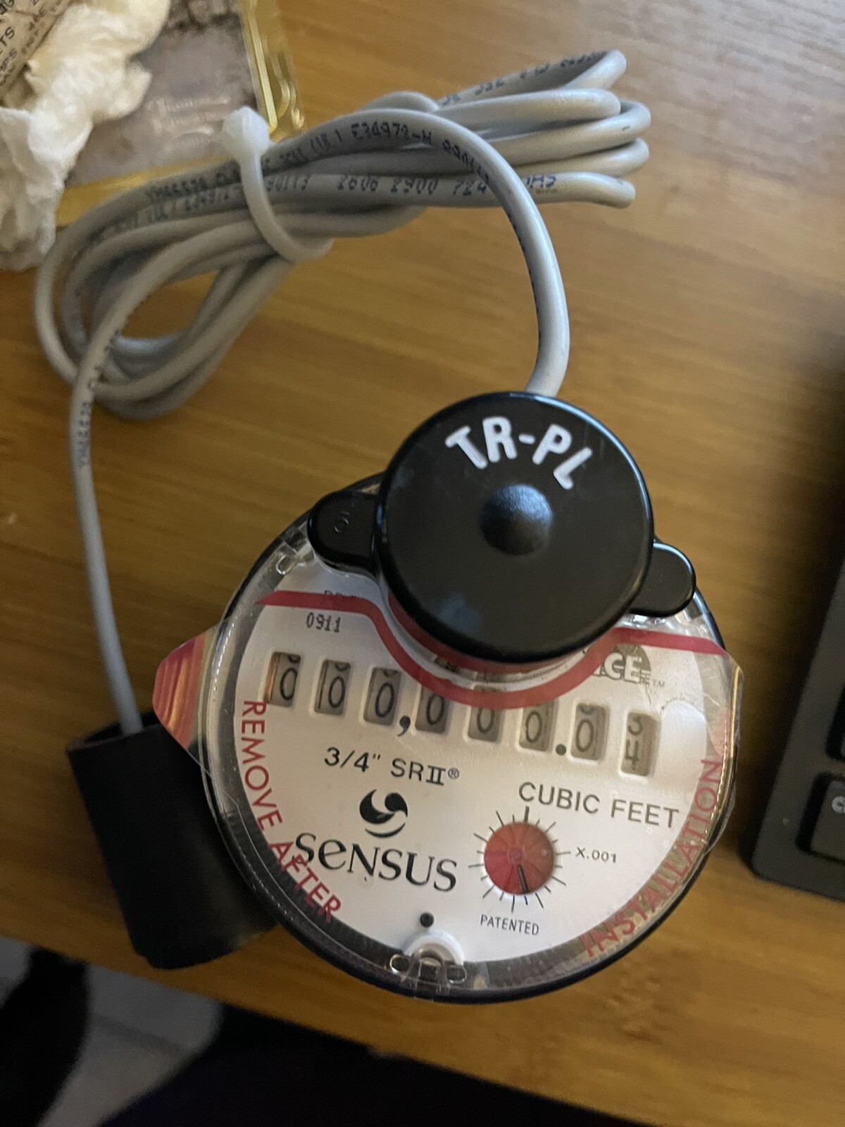 Sensus water meter  3/4"   SRII.  New.