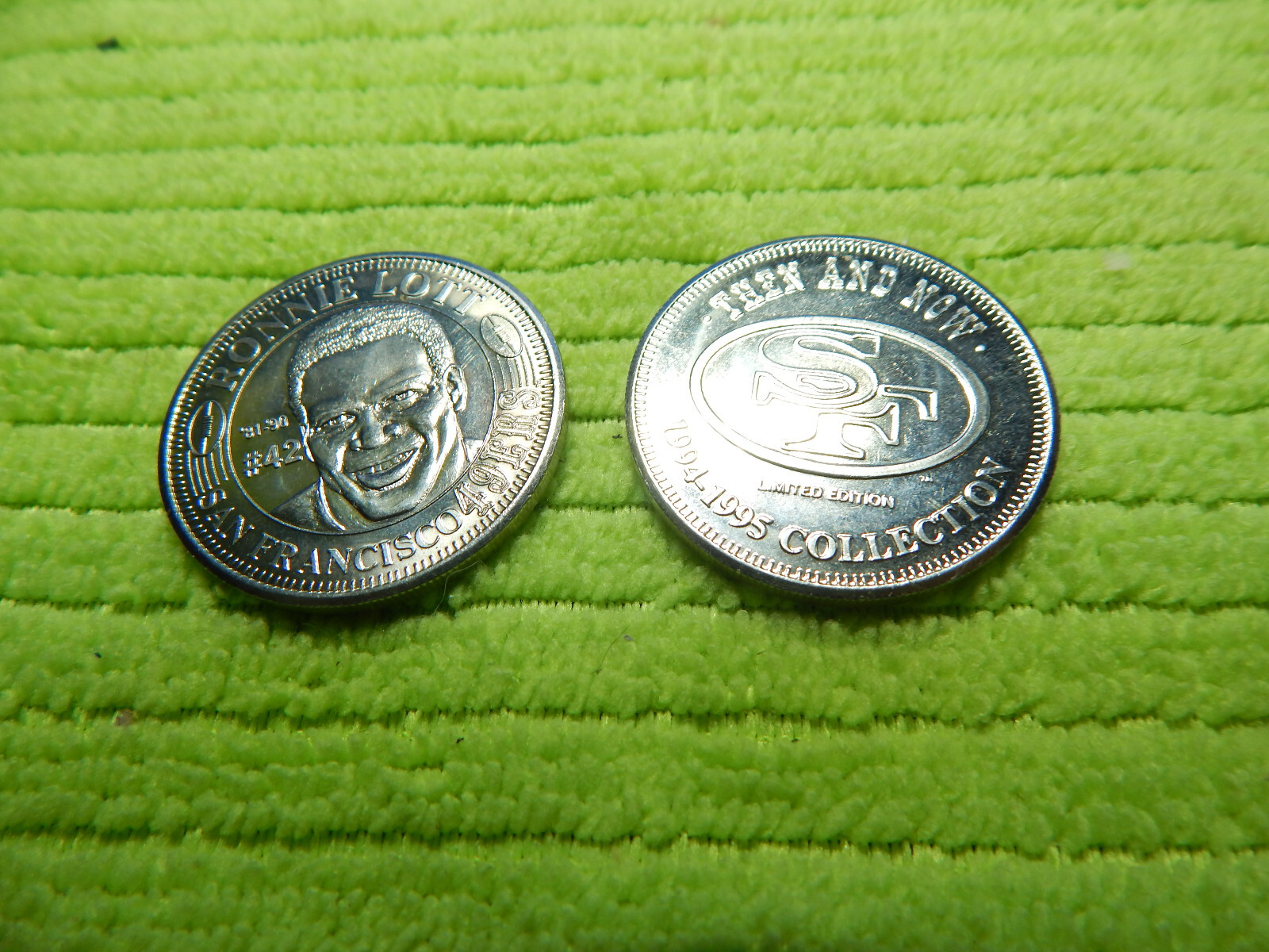 94-95 SF 49er's Collectible Coin - Ronnie Lott