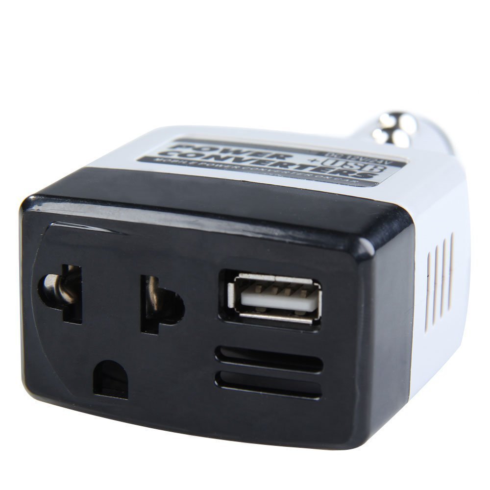 dc ac car power inverter laptop adapter cellphone gps usb charger iPhone 8 Plus