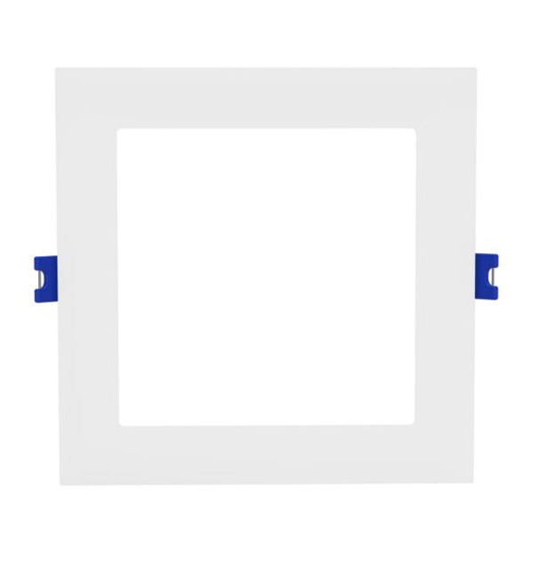 Philips Lightolier LED Flat Downlight, square, 4 inch, FD4SSLMZ10SCTUW, lumen