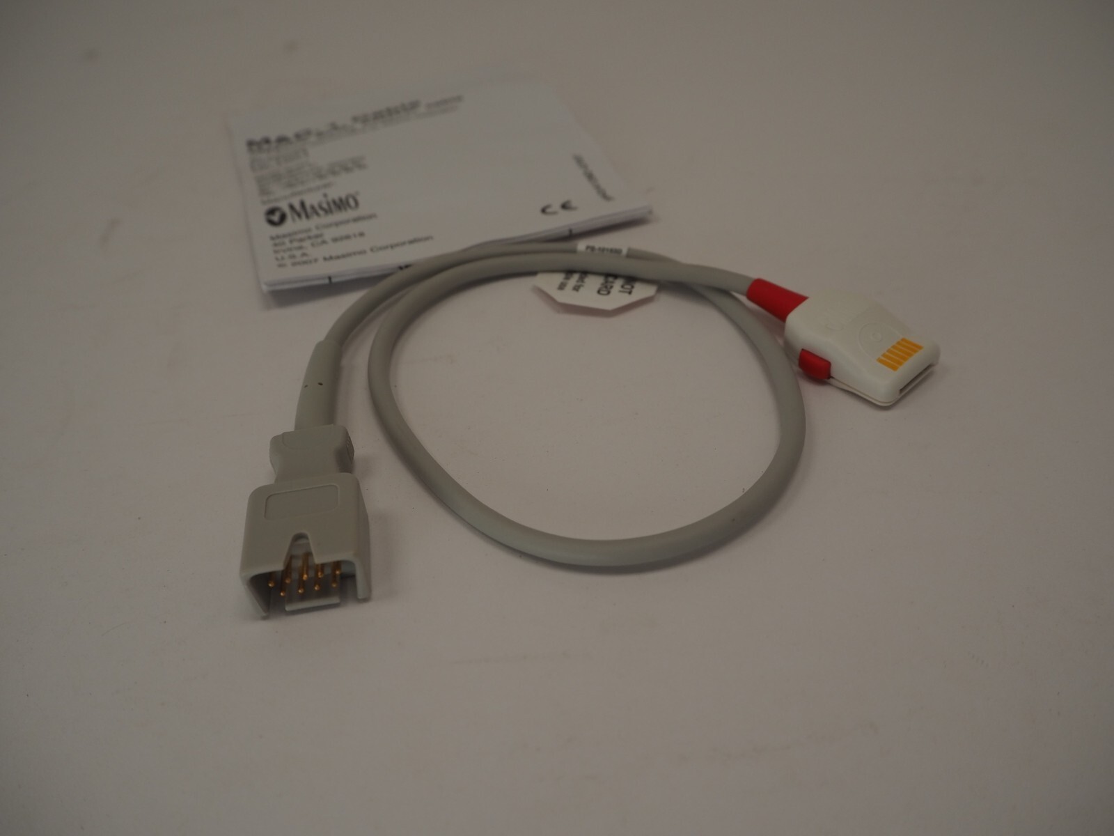 Masimo 1645 LNOP Series to LNC SpO2 ORIGINAL Extension Cable NEW OEM in Bag