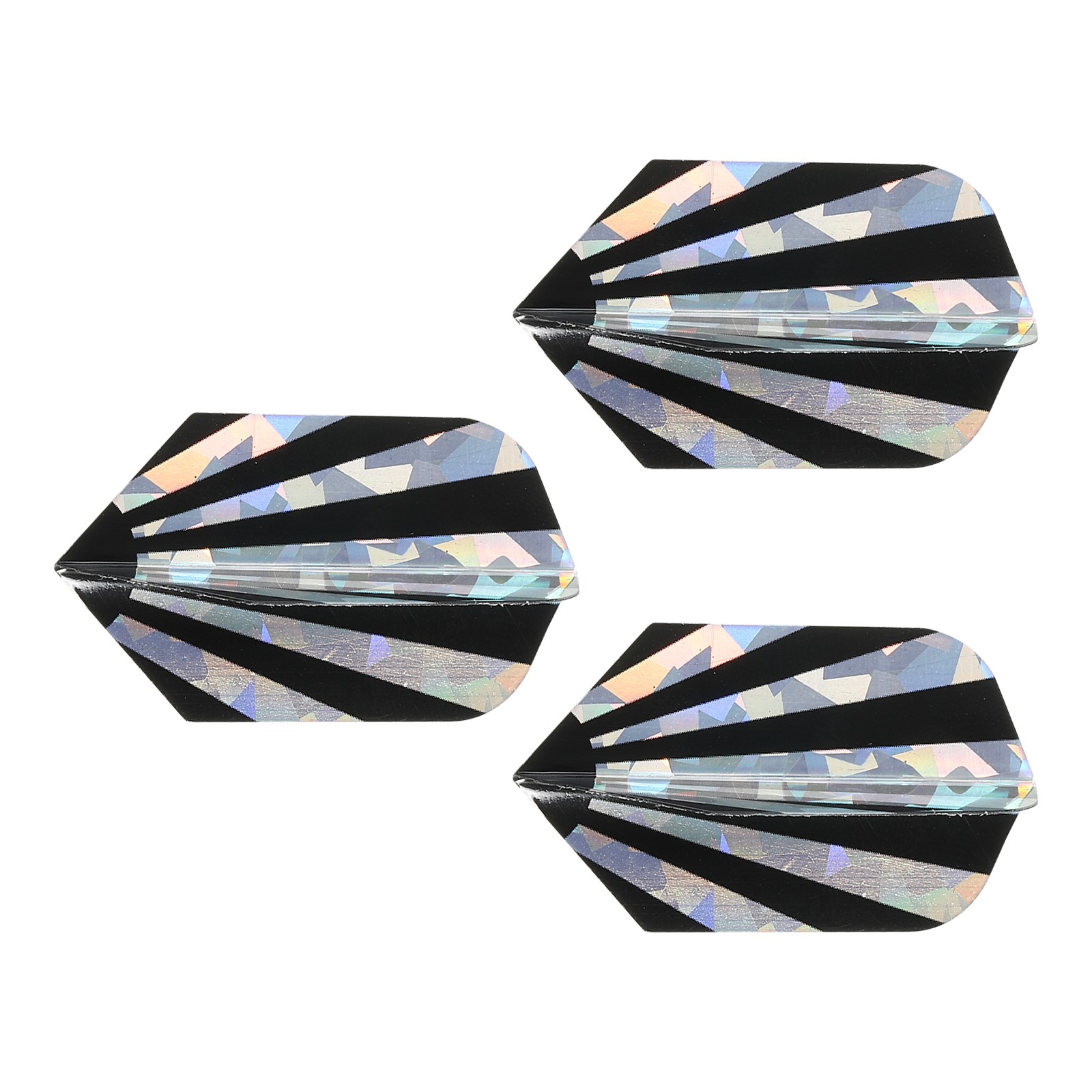 3Pcs Dart Shaft Rings,PET Unique Design Dart Accessory(Black)