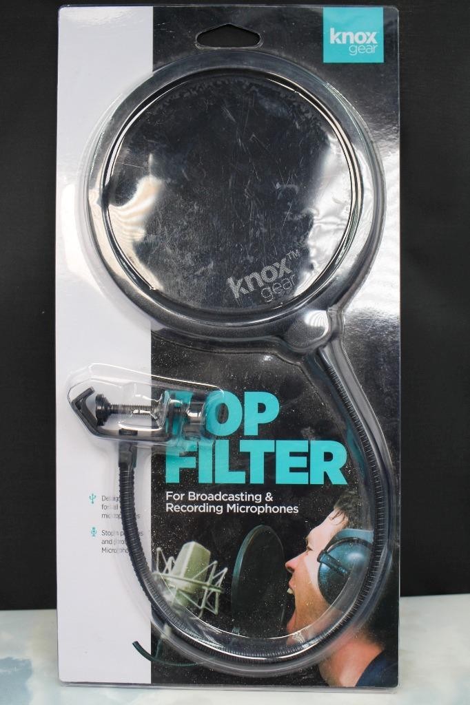 Knox Gear, Pop Filter (KN-PF1) for Broadcasting & Recording Microphones