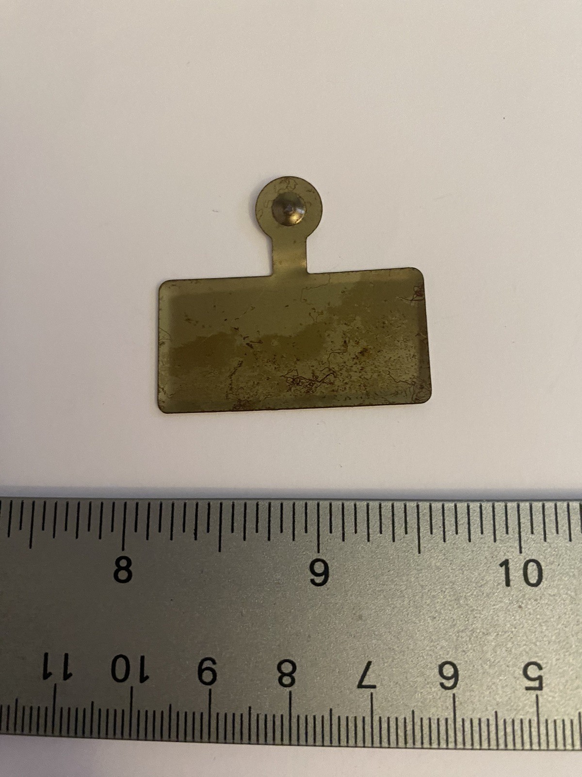 Humphrey Tab Fold Over Button P8