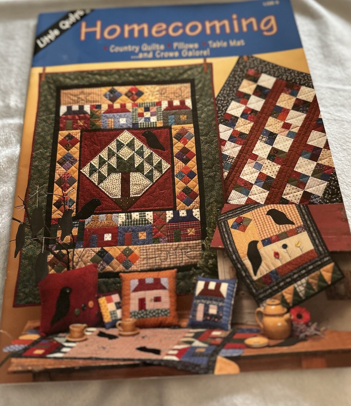 Homecoming Primitive Country Applique Patchwork Little Quilts Projects Booklet
