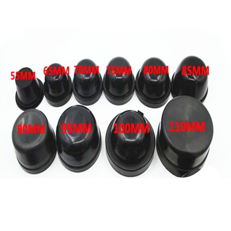 LED Headlight Dust Cover Rubber Seal LED Xenon Dustproof Housing for Shell C