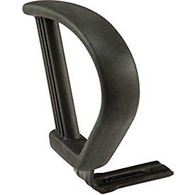 Global Industrial Black Loop Arms 1 Pair