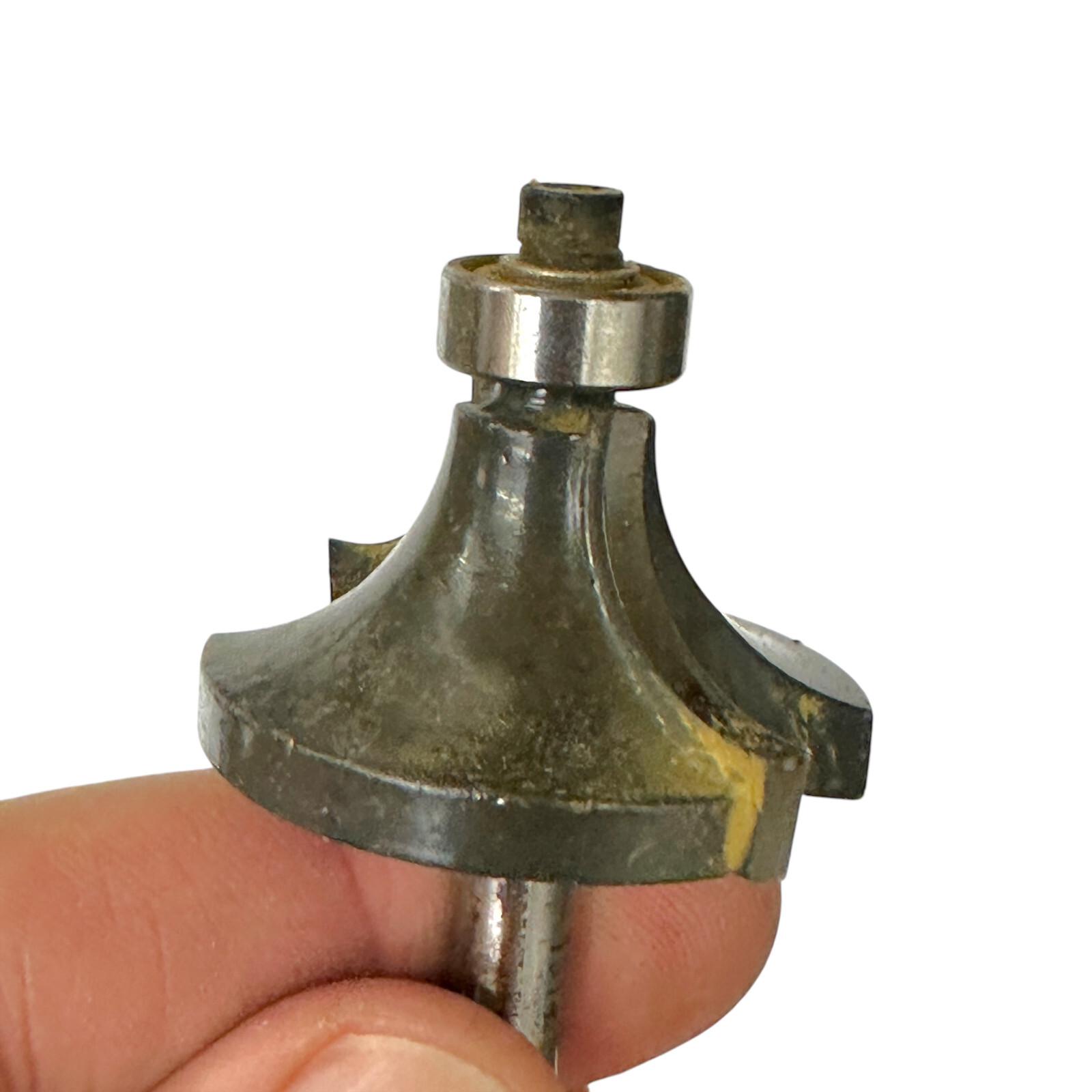 Sinoprotools 1/4 Shank Diameter, 1/2 Cutting Radius, 2 Flutes Round Over Bit