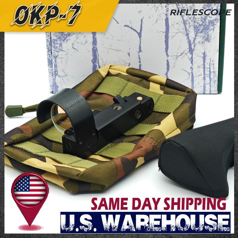 Russian Optic OKP7 Green Triangle Reticle Scope w/ A-K Basic Mount Scope Hunting